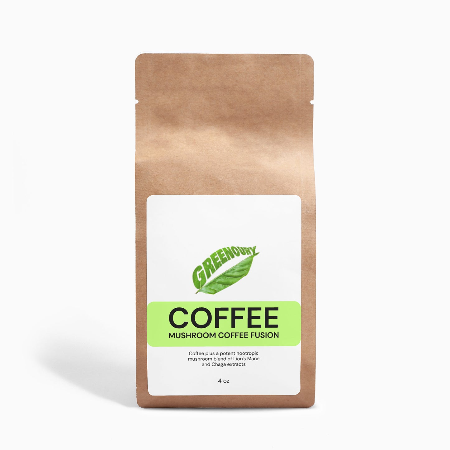 Mushroom Coffee Fusion - Lion’s Mane & Chaga 4oz